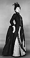Afternoon dress, House of Worth (French, 1858–1956), silk, metal, French